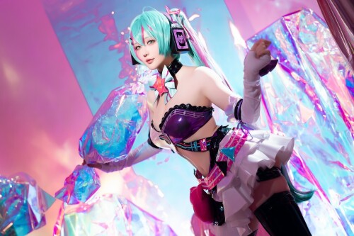 星之迟迟 - 2024年07月计划B Miku初音未来 喵斯快跑 预览展示图 4
