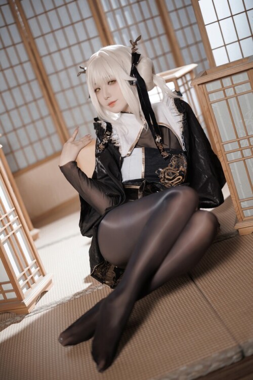封疆疆v - NIKKE 白兔布兰儿 和服 预览展示图 2