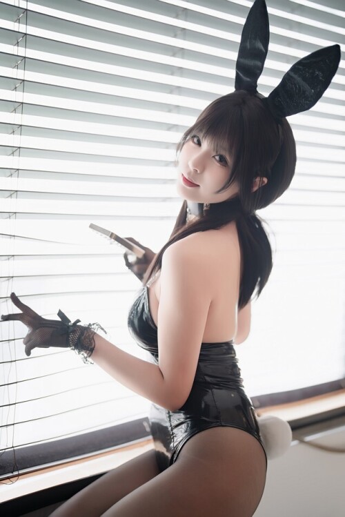 轩萧学姐 - 粘液兔女郎 预览展示图 5