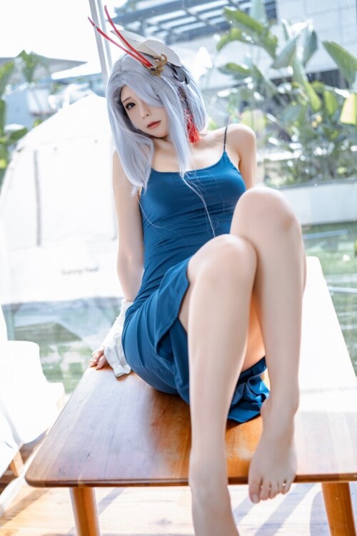 Quan冉有点饿(拖拉大王_) - 申鹤同人礼服 预览展示图 6