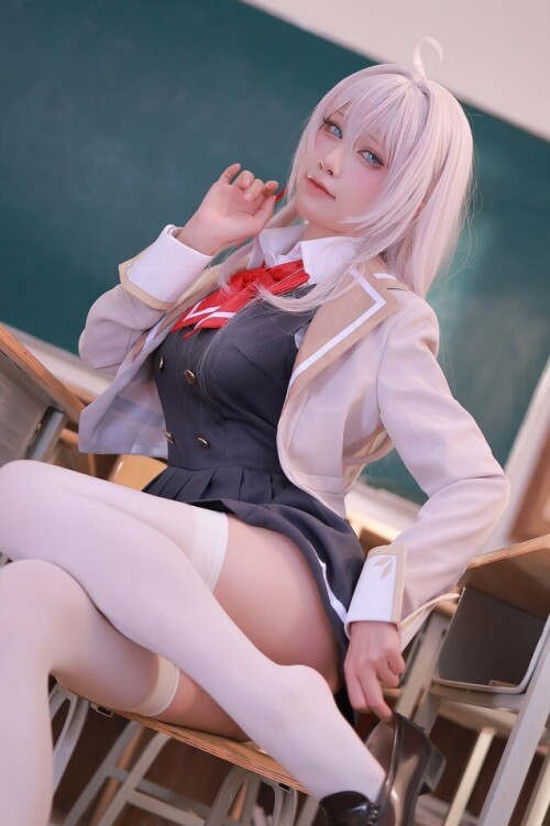 水淼aqua - 24年11月patreon会员订阅 艾莉同学 预览展示图 3