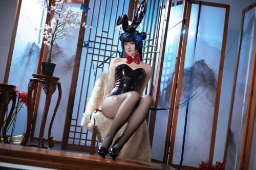 屿鱼 – 龙华妃咲 兔女郎 [40P-268MB]