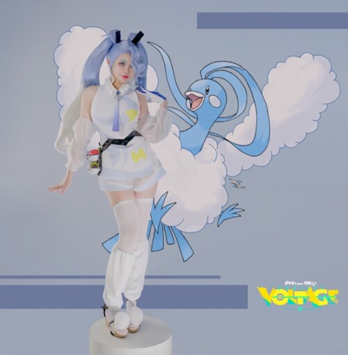 ZinieQ - Miku Flying Pokemon 预览展示图 1