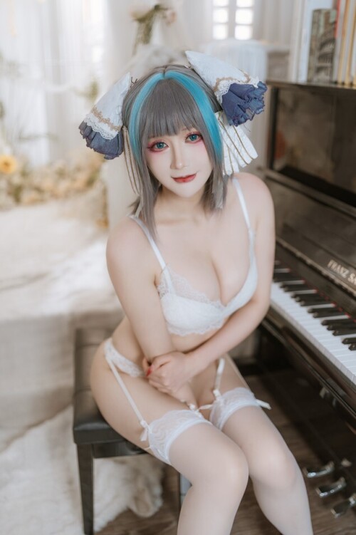 兔胖胖min - 柴郡 礼服 预览展示图 5
