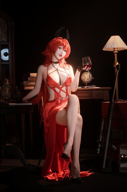 面饼仙儿 - Nikke 小红帽礼服 预览展示图 5