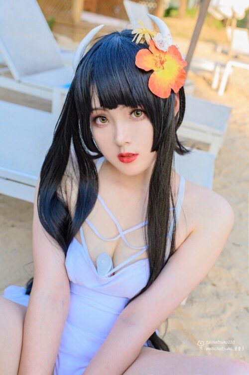 Natsuko夏夏子 - 碧蓝航线 比叡 泳装 预览展示图 5