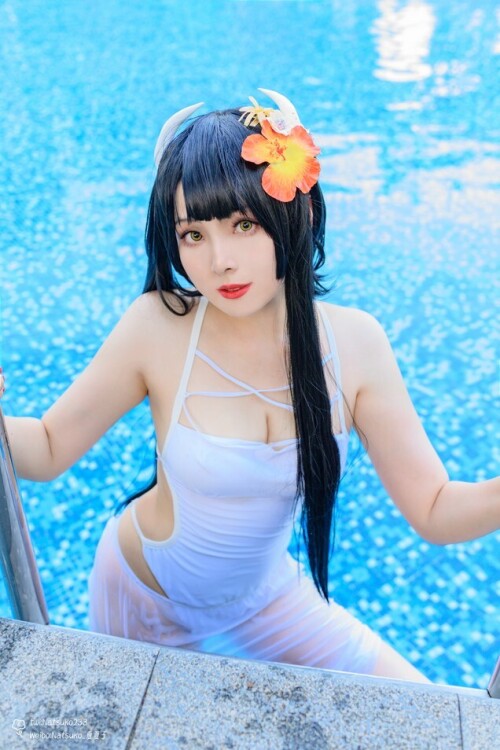 Natsuko夏夏子 - 碧蓝航线 比叡 泳装 预览展示图 6