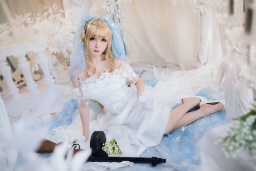 焖焖碳 - 少女前线 索米婚纱 预览展示图 5