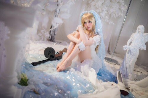 焖焖碳 - 少女前线 索米婚纱 预览展示图 3