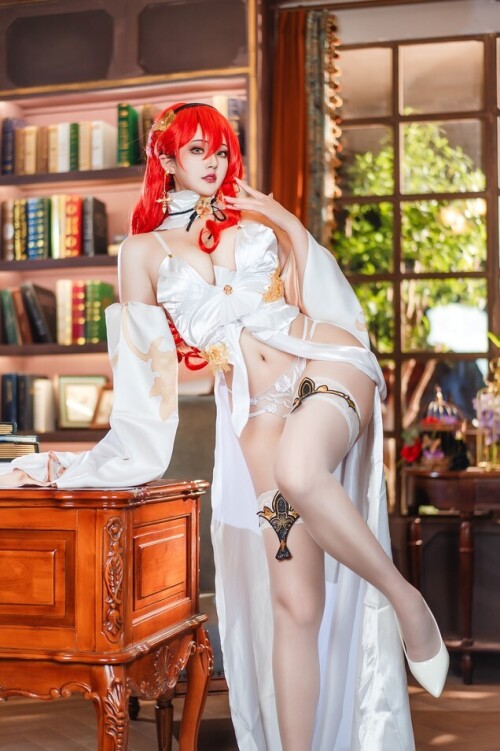 Natsuko夏夏子 - 姬子同人礼服 预览展示图 6