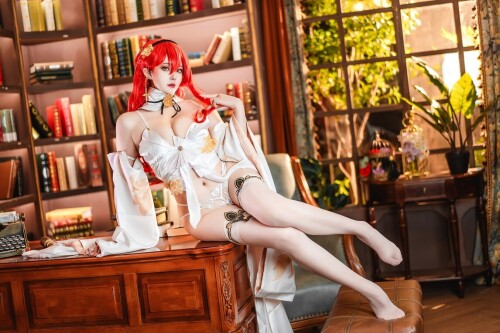 Natsuko夏夏子 - 姬子同人礼服 预览展示图 3