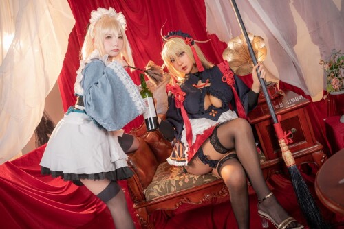 小容仔咕咕咕w&是一只熊仔吗 - fgo 冲田总司 魔神冲田 双人绳艺 预览展示图 5