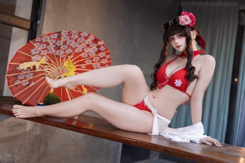屿鱼 - 樱花泳装 预览展示图 2