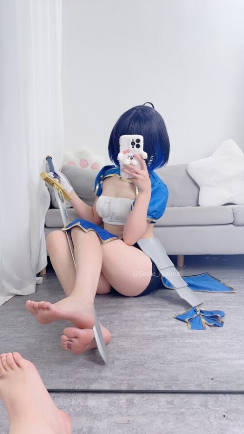 Seele麦麦 - 崩坏学园2 saber希儿 预览展示图 2