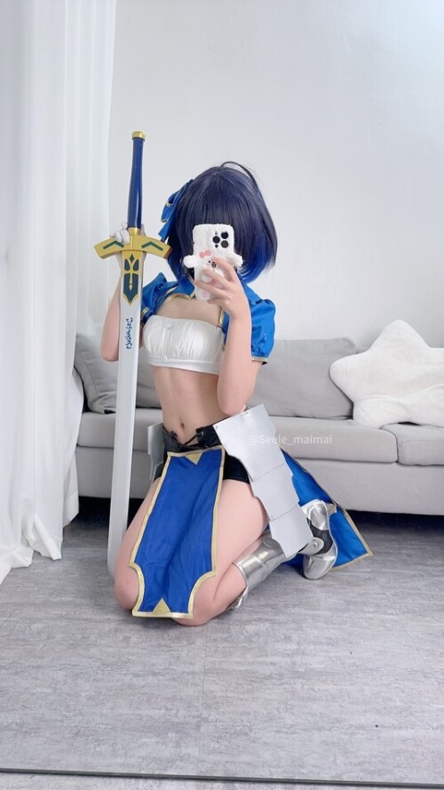Seele麦麦 - 崩坏学园2 saber希儿 预览展示图 3