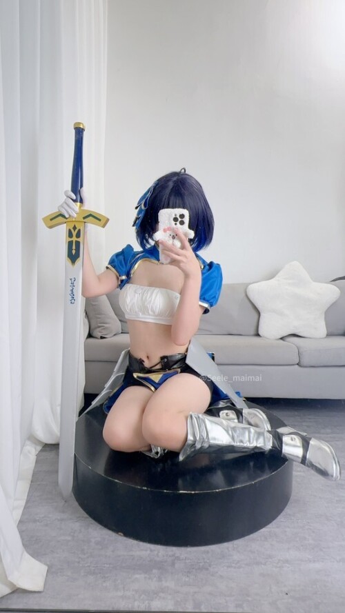 Seele麦麦 - 崩坏学园2 saber希儿 预览展示图 4