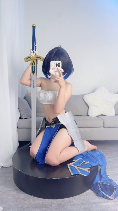 Seele麦麦 - 崩坏学园2 saber希儿 预览展示图 5