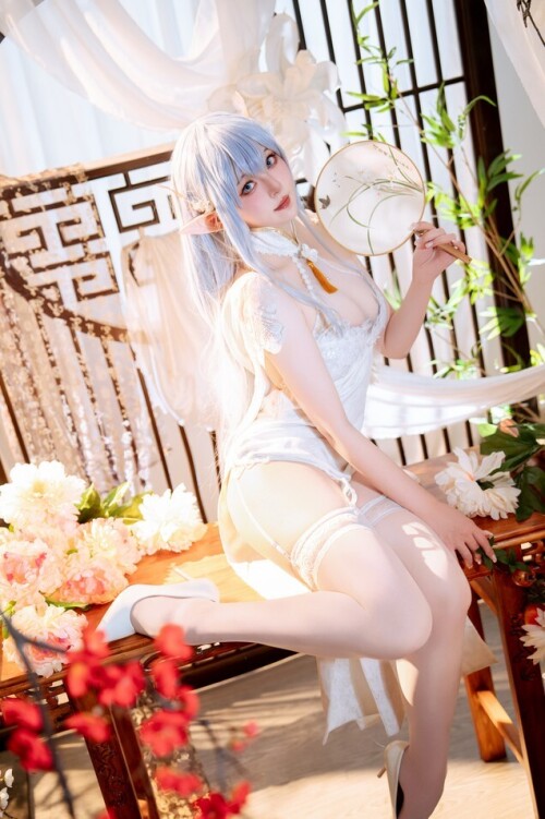 Natsuko夏夏子 - 碧蓝航线 阿尔比恩旗袍 预览展示图 4