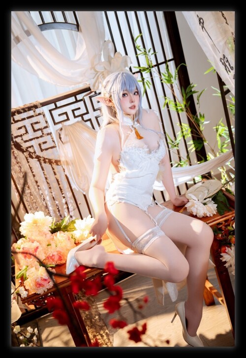 Natsuko夏夏子 - 碧蓝航线 阿尔比恩旗袍 预览展示图 6