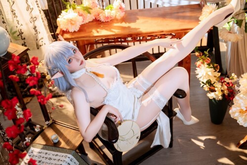 Natsuko夏夏子 - 碧蓝航线 阿尔比恩旗袍 预览展示图 3