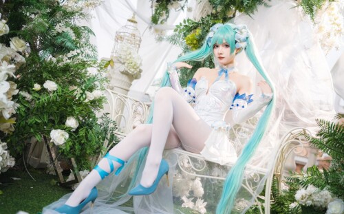 挽希 - miku 粉蝶花精灵 预览展示图 5