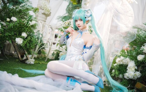 挽希 - miku 粉蝶花精灵 预览展示图 6