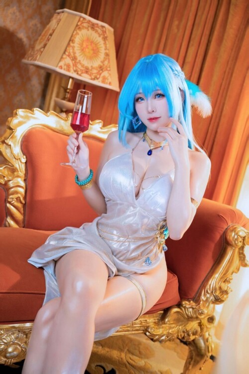 miko酱ww - NIKKE:胜利女神 海伦礼服 预览展示图 6
