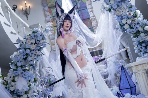 清水由乃 - 碧蓝航线 武藏 紫藤花 预览展示图 2