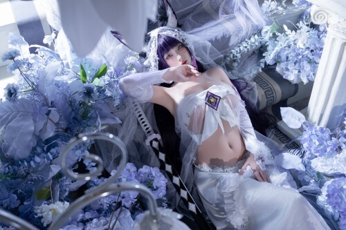 清水由乃 – 碧蓝航线 武藏 紫藤花 [51P1V-638MB]