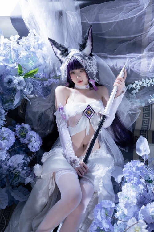 清水由乃 - 碧蓝航线 武藏 紫藤花 预览展示图 5