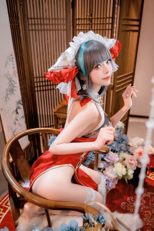 Shika小鹿鹿 - 碧蓝航线 新年柴郡 预览展示图 3