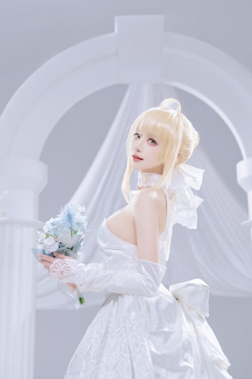 Shika小鹿鹿 – Saber花嫁 [22P-284MB]