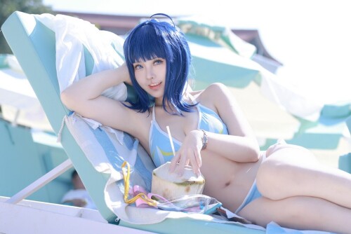 G44不会受伤 - 八奈见杏菜（泳装） 预览展示图 1