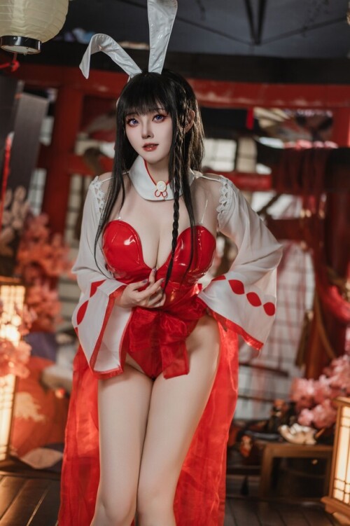 Natsuko夏夏子 - 碧蓝航线 大山巫女兔 预览展示图 3