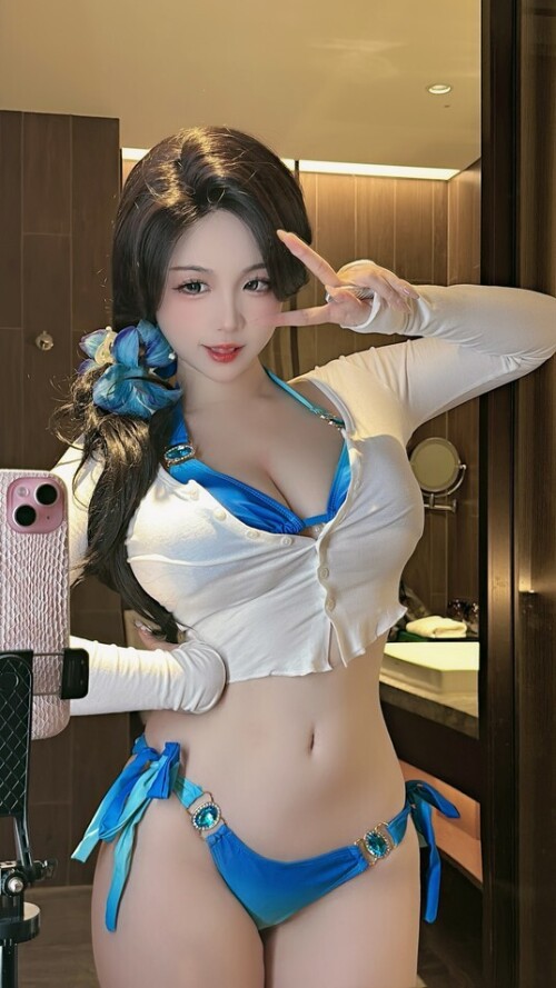 miko酱ww - 泳装合集2 预览展示图 2