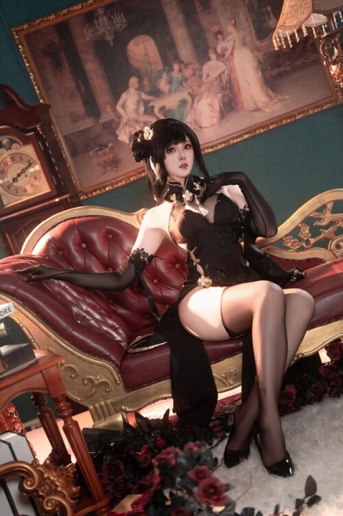 Natsuko夏夏子 - 碧蓝航线 镇海旗袍 预览展示图 5