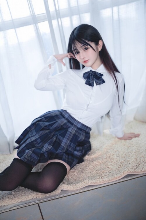 桜井宁宁 - JK制服 预览展示图 3