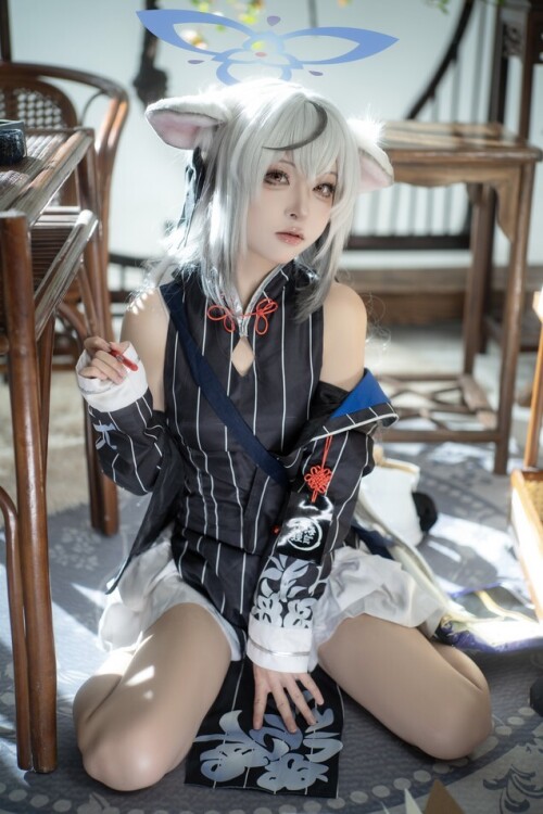 矢量鱼 - ブルーアーカイブ 春原ココナ (蔚蓝档案 春原心奈) 预览展示图 5