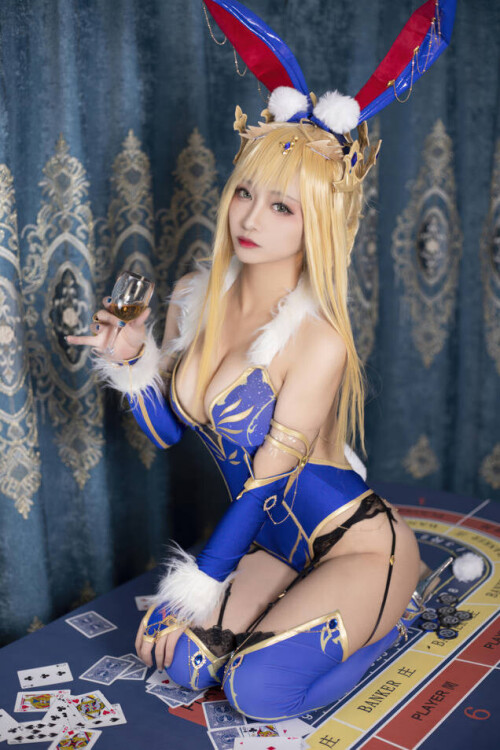 洛璃 LoLiSAMA - FGO 白枪呆 兔女郎 预览展示图 3