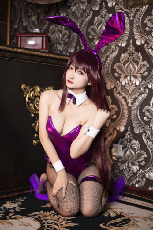 洛璃 LoLiSAMA – FGO 斯卡哈 兔女郎 [56P-638MB]