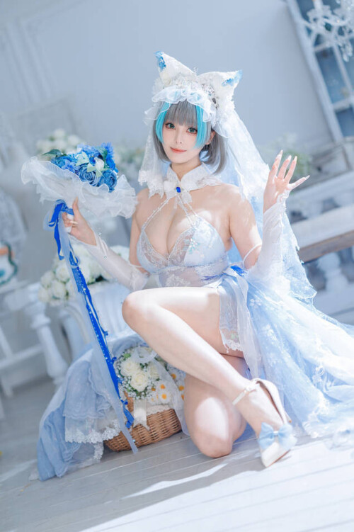蜜汁猫裘 - 柴郡花嫁 预览展示图 2