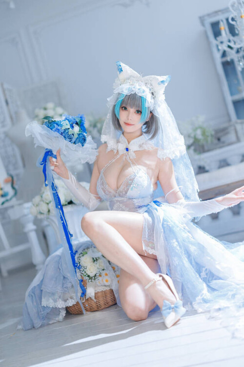 蜜汁猫裘 – 柴郡花嫁 [125P2V-2.92GB]