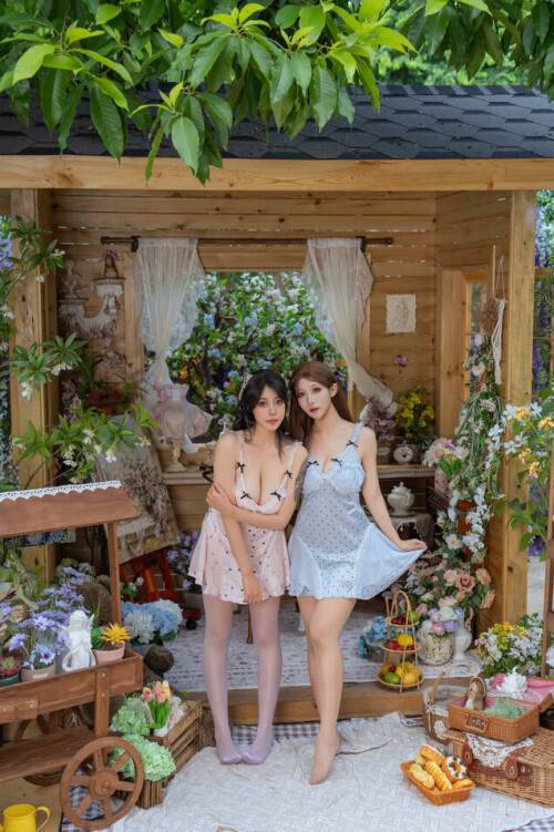 云溪溪 - 奶桃×奈汐 花眠 预览展示图 5