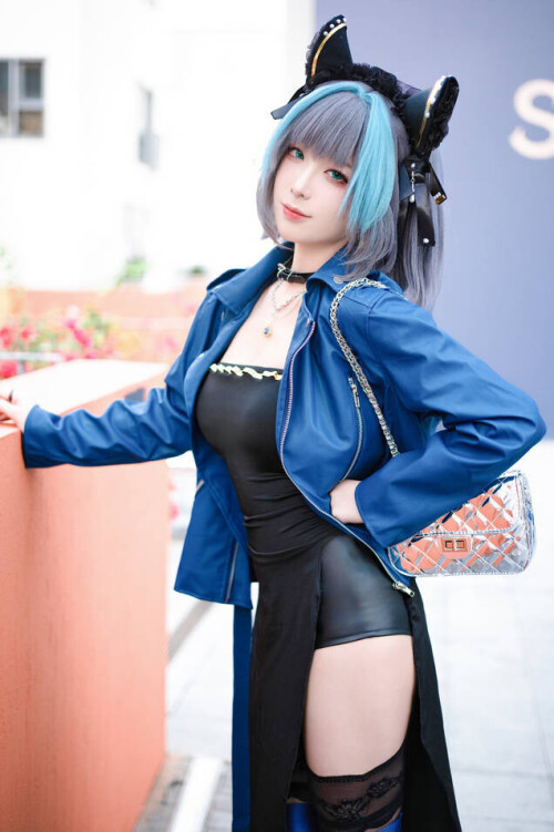 封疆疆v - 碧蓝航线 柴郡 常服 预览展示图 5