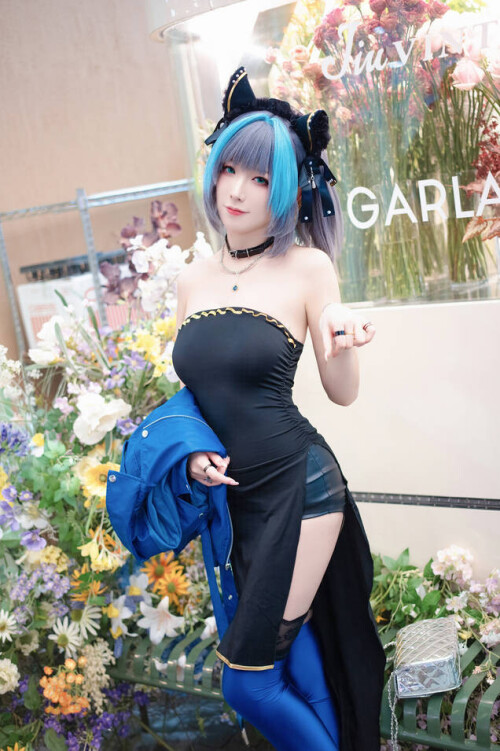 封疆疆v - 碧蓝航线 柴郡 常服 预览展示图 6