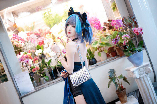 封疆疆v - 碧蓝航线 柴郡 常服 预览展示图 2