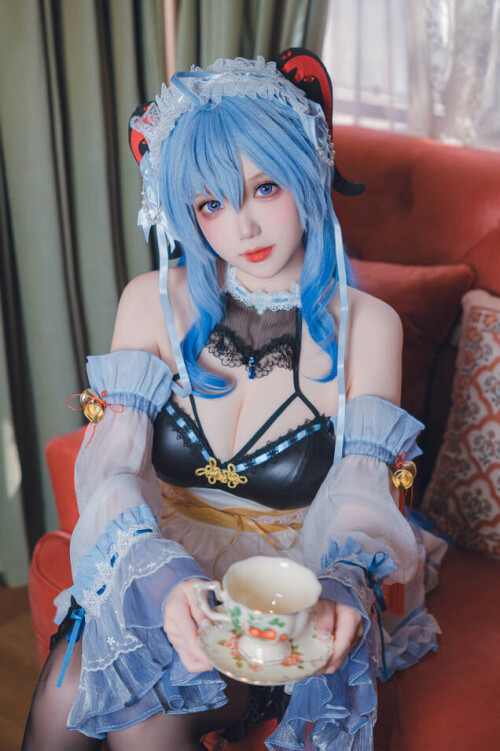 雪晴Astra - 原神 甘雨女仆 预览展示图 6