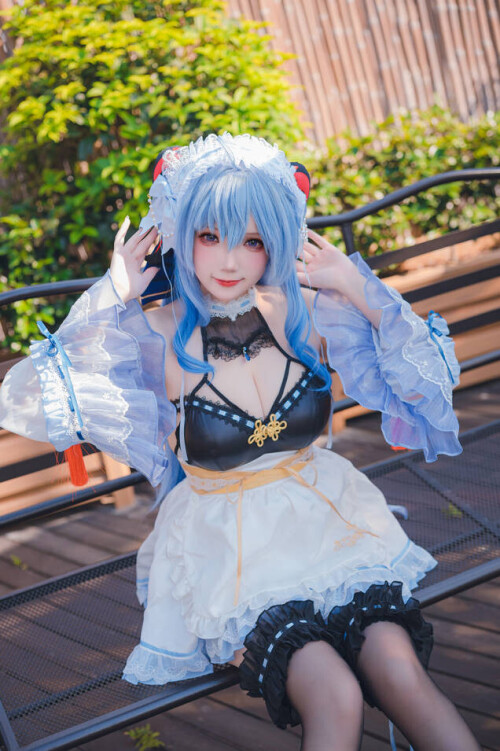 雪晴Astra - 原神 甘雨女仆 预览展示图 5