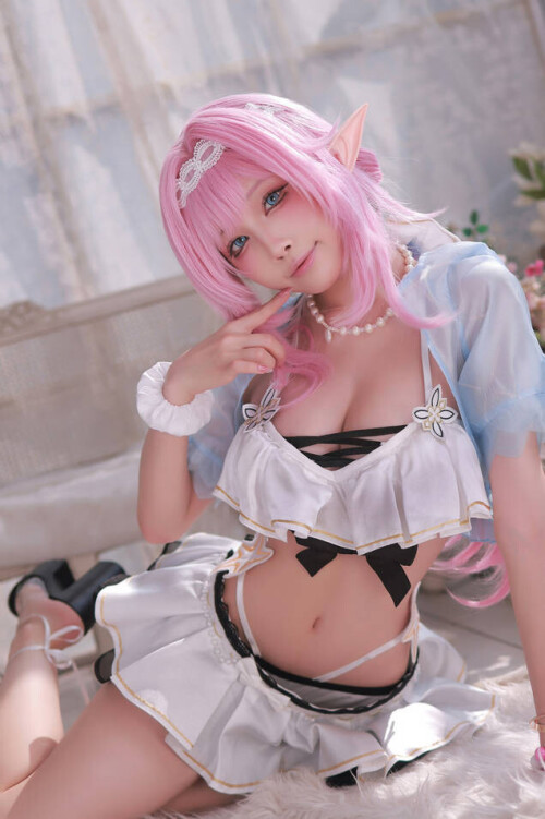 水淼Aqua - AUGUST TIER2: Elysia Swimsuit (Honkai Impact 3rd) 爱莉希雅 (崩坏3) 预览展示图 2