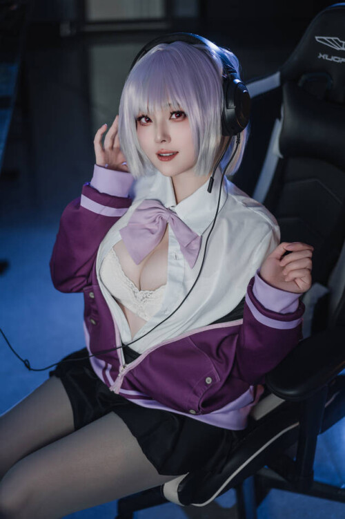 Natsuko夏夏子 - GRIDMAN 新条茜 预览展示图 4